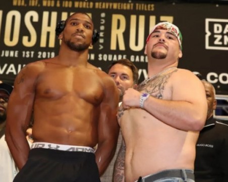 Джошуа доста по-лек от Анди Руис преди големия мач в Ню Йорк