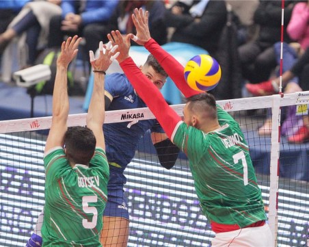 Националите ни по волейбол не успяха срещу Аржентина