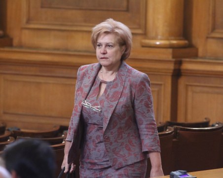 На евровота: Менда Стоянова видя 