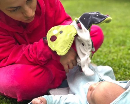 Поли Генова показа малкия Даниел