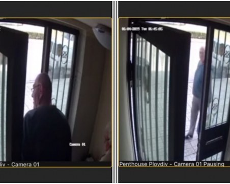 Виждали ли сте този мъж? Нахлу в жилищна сграда в 