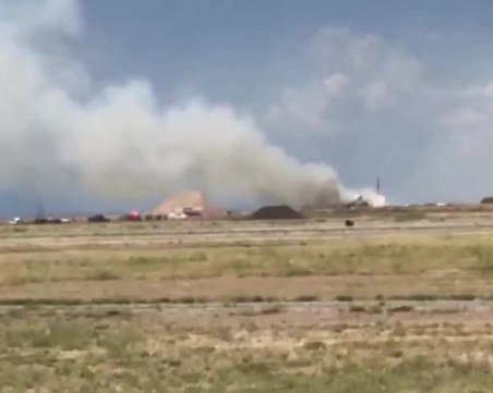 Взрив в склад за фойерверки. 12 щатски пожарникари - ранени