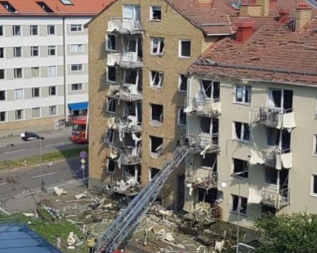 Най-малко 19 души са пострадали при експлозията в Швеция