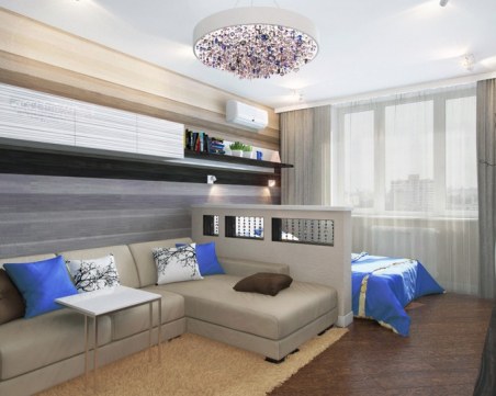 2 в 1: Как да обзаведем хола, който всъщност е и спалня?