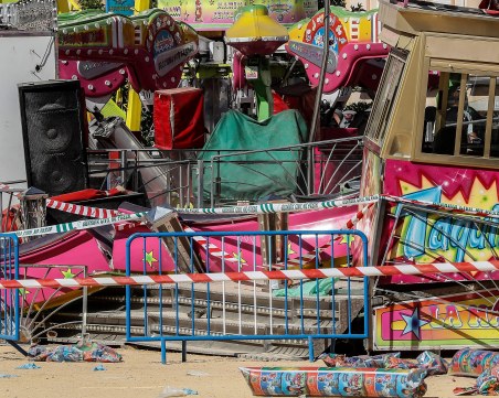 Злополука с атракцион в лунапарк в Испания, 28 души са ранени