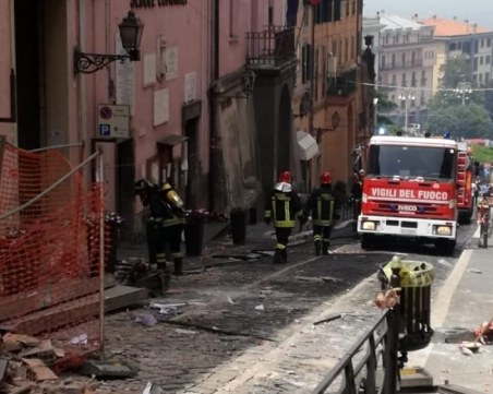 Спукан газопровод предизвика взрив в Италия. Три деца са тежко ранени