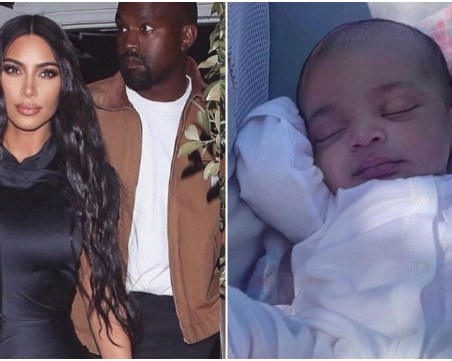 Ким Кардашиян с първа снимка на новородения си син