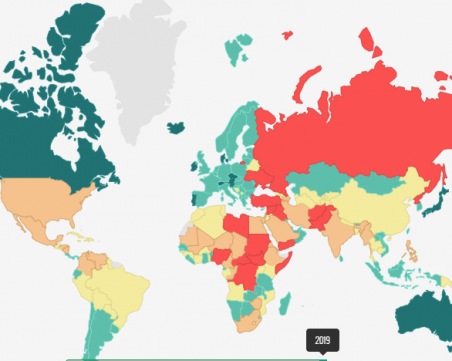 България и съседна Румъния – най-миролюбивите на Балканите?