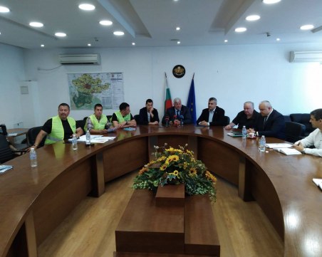 Паркът зад пловдивския хотел 