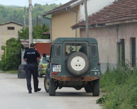 Зрелищна акция в Симитли срещу шефа на охраната на президента
