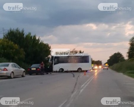 Тежка катастрофа на Околовръстното за София! Автобус помля мерцедес