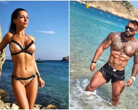 Сгодените отскоро Джулия и Кристиан на романтична почивка в Миконос