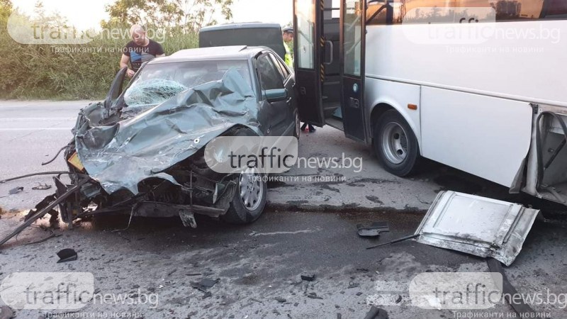 Водачът на автобуса причинил тежката катастрофа на Околовръстното на Пловдив