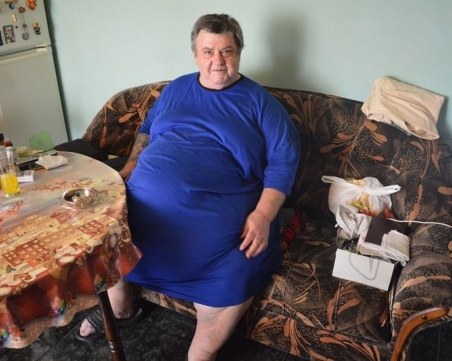 Почина най-тежкият мъж у нас – близо 300-килограмовият Гриша Георгиев