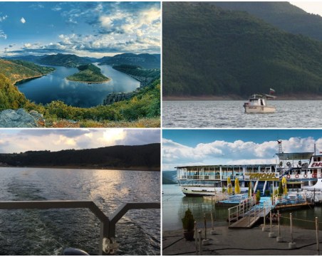 С лодка по язовир Кърджали, а после на вечеря в акостирал черноморски кораб