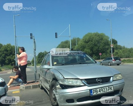 Катастрофа на кръстовище в Пловдив