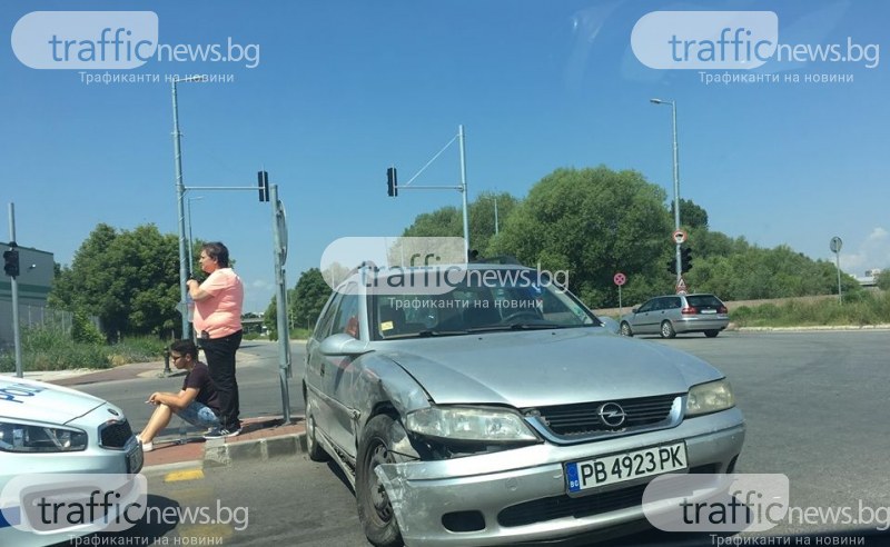 Катастрофа на кръстовище в Пловдив