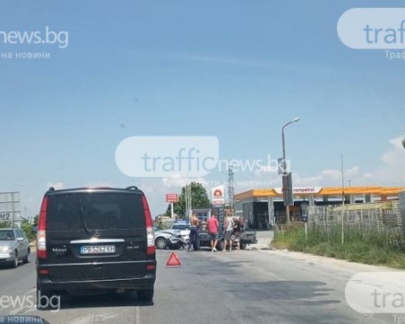 Двама са в болница след катастрофата на Околовръстното в Пловдив