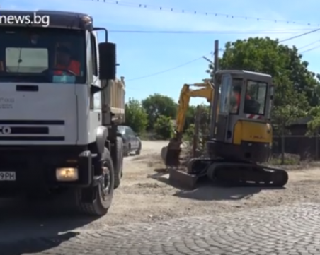 Паветата по пътя за Йоаким Груево са в миналото! Изпълнителите с амбициозен срок за ремонтите