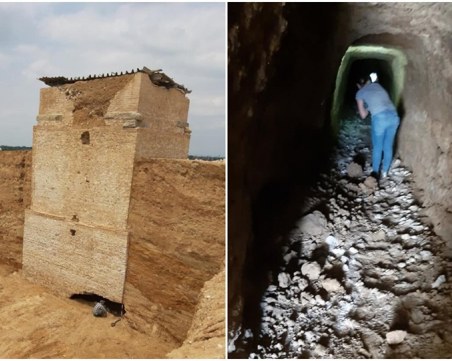 Откриха входа на тунела, през който иманяри са опитали да изнесат съкровищата на Малтепе