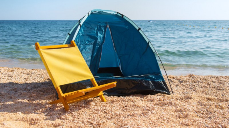 Глоба до 5000 лева за палатка на плажа в Царево