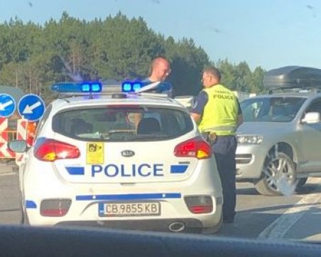 10-километрова тапа се образува по магистрала 