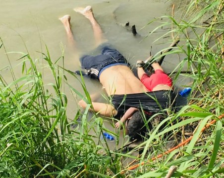 В търсене на по-добър живот: Баща и дъщеря се удавиха на границата на Мексико