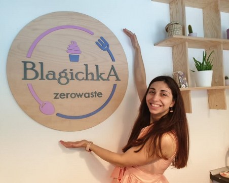 Блажка и нейната кухня с кауза - първото заведение с нулев отпадък, което ще промени света