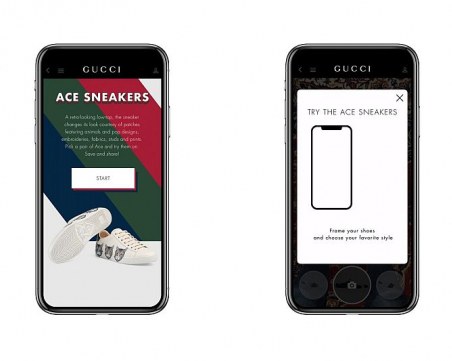 Мобилно приложение позволява да пробваме обувки от вкъщи