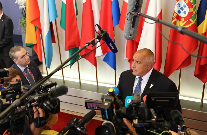 Борисов: Предложих хърватина Пленкович за шеф на Еврокомисията