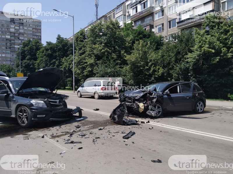 Перничанка бере душа след зверската катастрофа на столичния булевард 