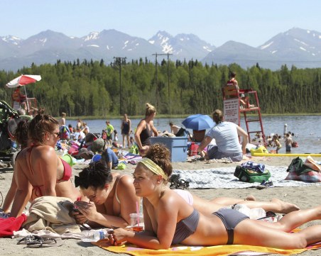 Рекордни температури в Аляска – минаха 32 градуса