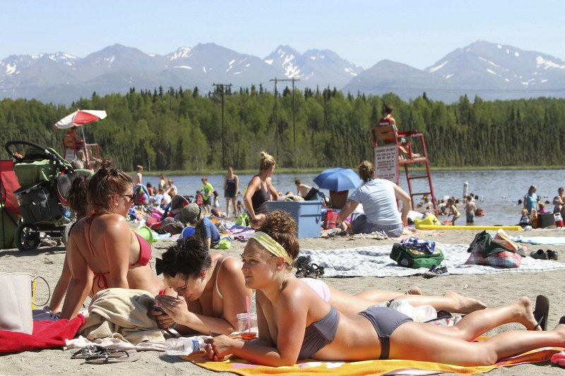 Рекордни температури в Аляска – минаха 32 градуса
