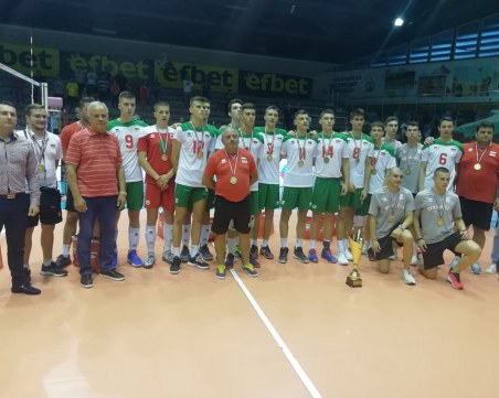 17-годишните лъвове балкански шампиони, Владо Гърков номер 1 на турнира