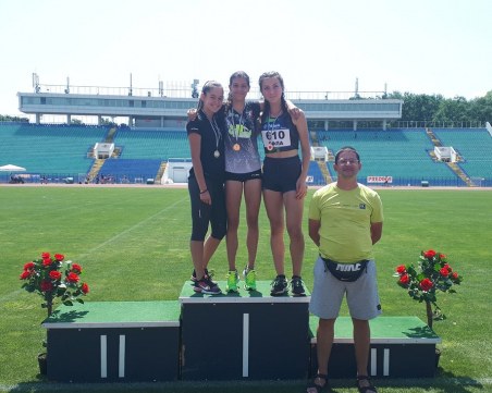 Пловдивска надежда в атлетиката с 3 титли от държавното