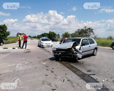 Тежка катастрофа причини задръстване на околовръстното в Пловдив