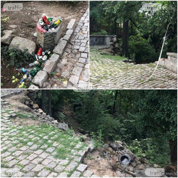 Сахат тепе - сърцето на Пловдив се руши и тъне в мизерия