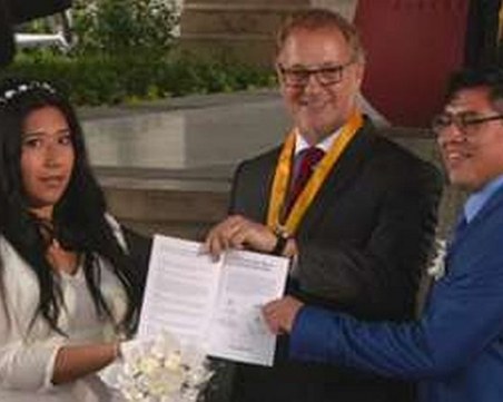 100 двойки се ожениха едновременно в Перу