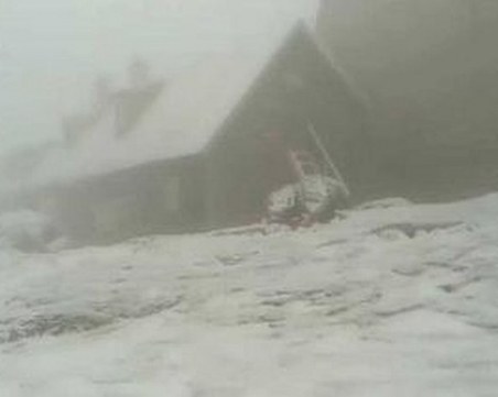 Сняг и температури под нулата през юли в Румъния