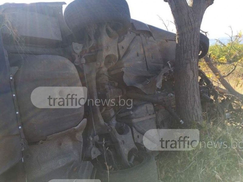 Ауди се вряза в дърво край Плодовитово, две момчета са загинали
