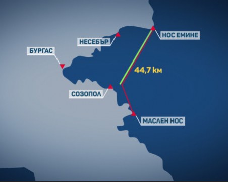 31-годишен мъж преплува Бургаския залив за 14 часа