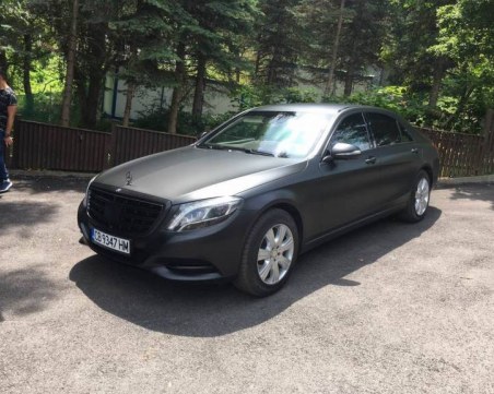 Брониран мерцедес на шеф от фонд