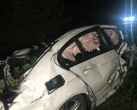 Колата на загиналия младеж на подбалканския път - смазана до неузнаваемост