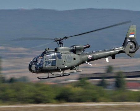 Хеликоптер се разби в Сърбия