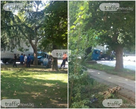 Тежка катастрофа на околовръстното в Карлово, пътят е отцепен