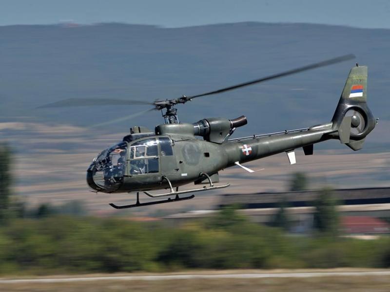 Хеликоптер се разби в Сърбия