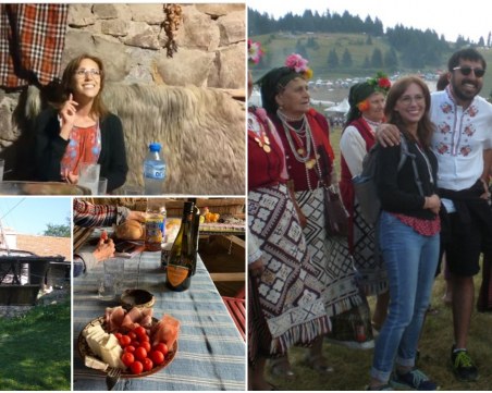 Пловдивчанка нагости с родопски гозби и ракия американската сензация на Рожен - Рейчъл