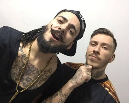 Провокативни кадри на Павел и Венци Венц в едно легло с момиче в Дубай 18+