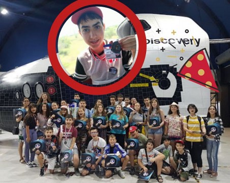 Пловдивски ученик спечели най-престижната награда от лагера на НАСА в Турция