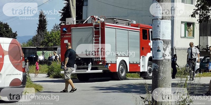 Евакуираха цял блок в Лясковец заради пожар